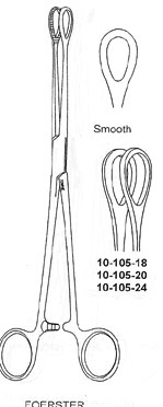 Foerster sponge Holding Forcep